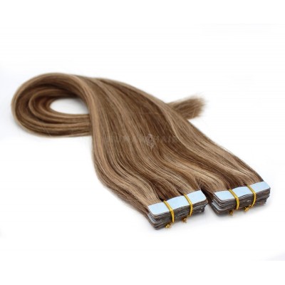 Rovné tape in 50cm - tmavý melír