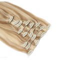 Rovný clip in set 40cm 70g - světlý melír