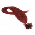 Rovné keratin 40cm - měděná