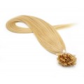 Rovné keratin 50cm - přírodní blond