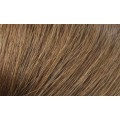 Rovné micro ring vlasy 60cm - světlejší hnědá