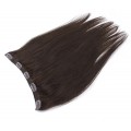 Rovný clip in pás 50cm - tmavě hnědá