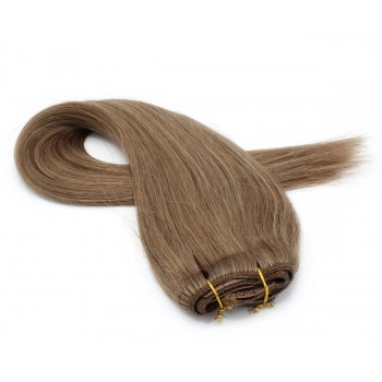 Rovný clip in pás 50cm - světle hnědá