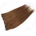 Rovný clip in pás 60cm - středně hnědá