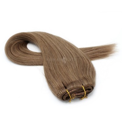 Rovný clip in pás 60cm - světle hnědá