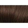 DELUXE rovný clip in set 50cm 200g - tmavě hnědá