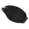 DELUXE rovný clip in set 60cm 240g - černá