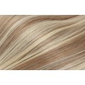 DELUXE rovný clip in set 70cm 280g - světlý melír