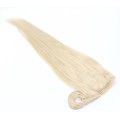 Clip in culík 100% lidské vlasy 50cm - platina