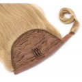 Clip in culík 100% lidské vlasy 60cm - přírodní blond