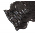 Vlnitý clip in set 50cm - přírodní černá