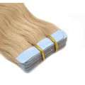 Vlnité tape in 60cm - přírodní blond