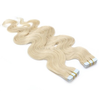 Vlnité tape in 60cm - platina
