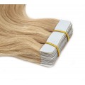 Vlnité tape in 60cm - přírodní/světlejší blond