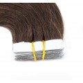 Kudrnaté tape in 60cm - tmavě hnědá