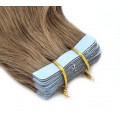 Kudrnaté tape in 60cm - světle hnědá