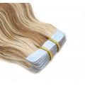 Kudrnaté tape in 60cm - světlý melír