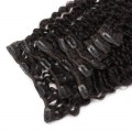 Kudrnatý clip in set 50cm - přírodní černá