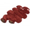 Deluxe vlnitý clip in set 50cm 200g - měděná
