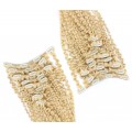 Deluxe kudrnatý clip in set 50cm 200g - nejsvětlejší blond