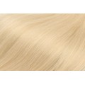 Vlnitý clip in culík 100% lidské vlasy 50cm - nejsvětlejší blond