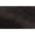 Vlnitý clip in culík 100% lidské vlasy 60cm - přírodní černá