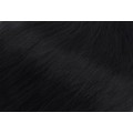 Vlnité micro ring vlasy 60cm - černá
