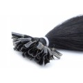 Vlnité keratin 50cm - černá
