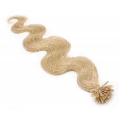 Vlnité keratin 50cm - přírodní blond