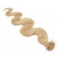 Vlnité keratin 60cm - přírodní blond