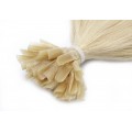 Vlnité keratin 60cm - nejsvětlejší blond
