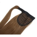 Clip in culík 100% japonský kanekalon 60cm - středně hnědá