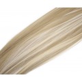 Clip in culík 100% japonský kanekalon 60cm - platina/světle hnědá 