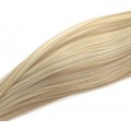 Clip in culík se skřipcem  60cm - platina/světle hnědá