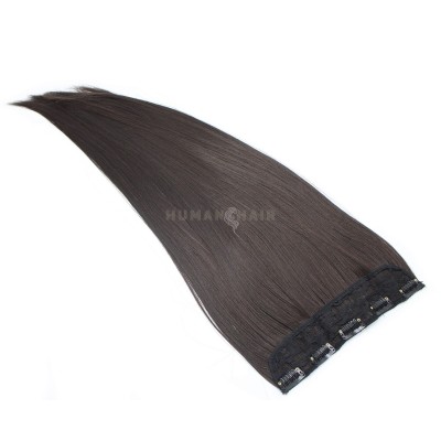 Clip in pás japonský kanekalon 60cm - přírodní černá