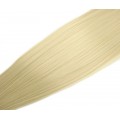 Clip in pás japonský kanekalon 60cm - nejsvětlejší blond