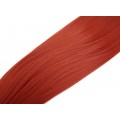 Clip in pás japonský kanekalon 60cm - měděná