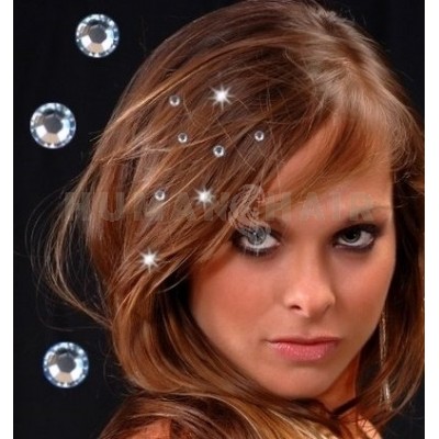 Swarovski kamínky do vlasů k navléknutí