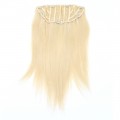 Clip in vlasy - Velmi Světlá Blond barva