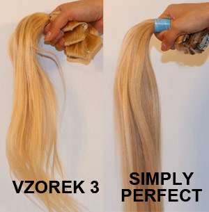 Porovnání Clip in vlasů